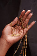 Kinfolk Nameplate | 18K